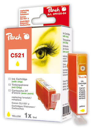 Peach Druckerpatrone Yellow